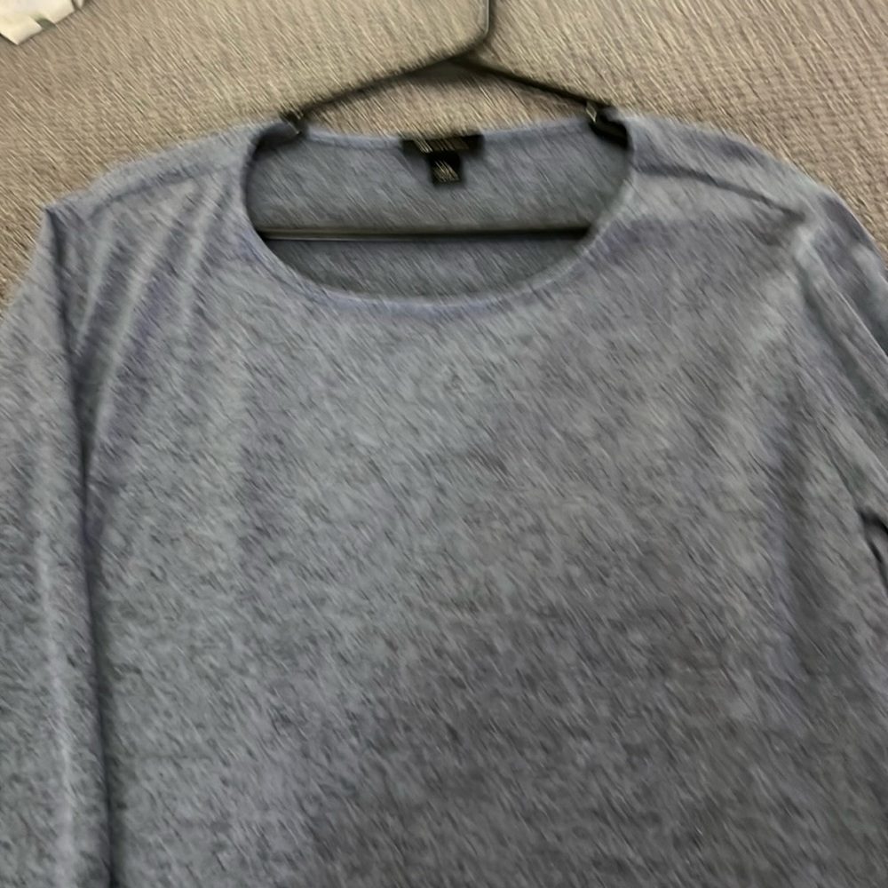 Women's long sleeve sweater. Sky blue. Size XXL. NWT.